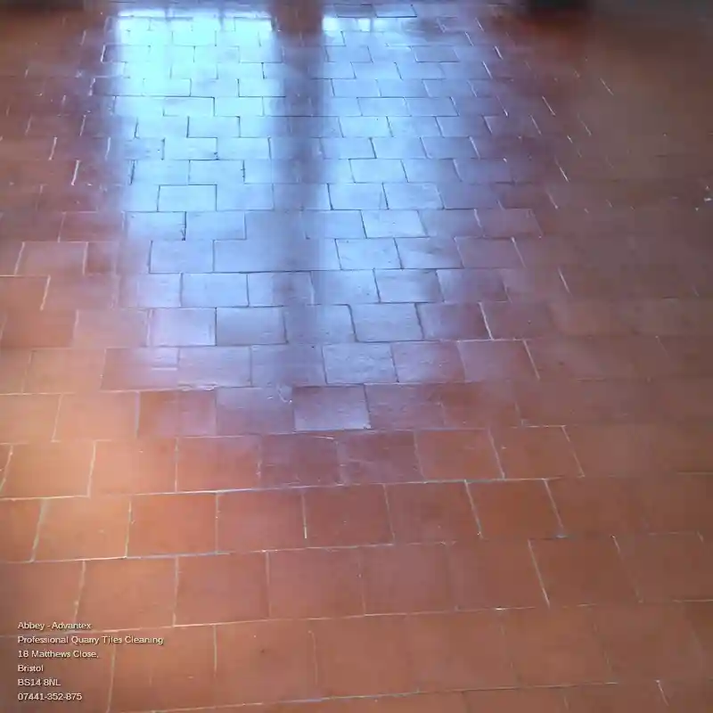 Quarry Tiles Restoration Services By Advantex Cleaning