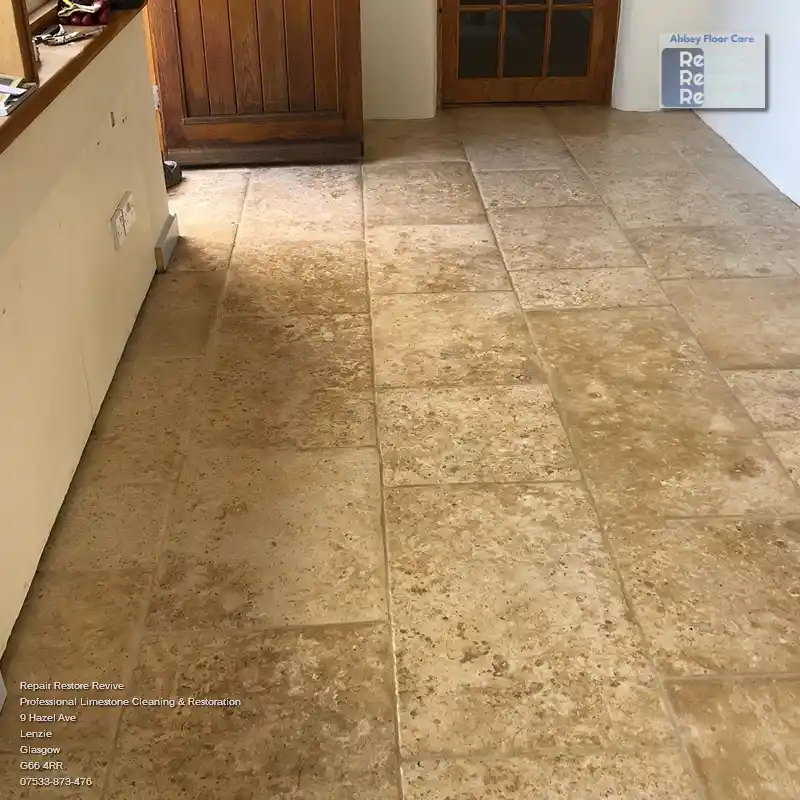 Cleaned And Sealed Limestone