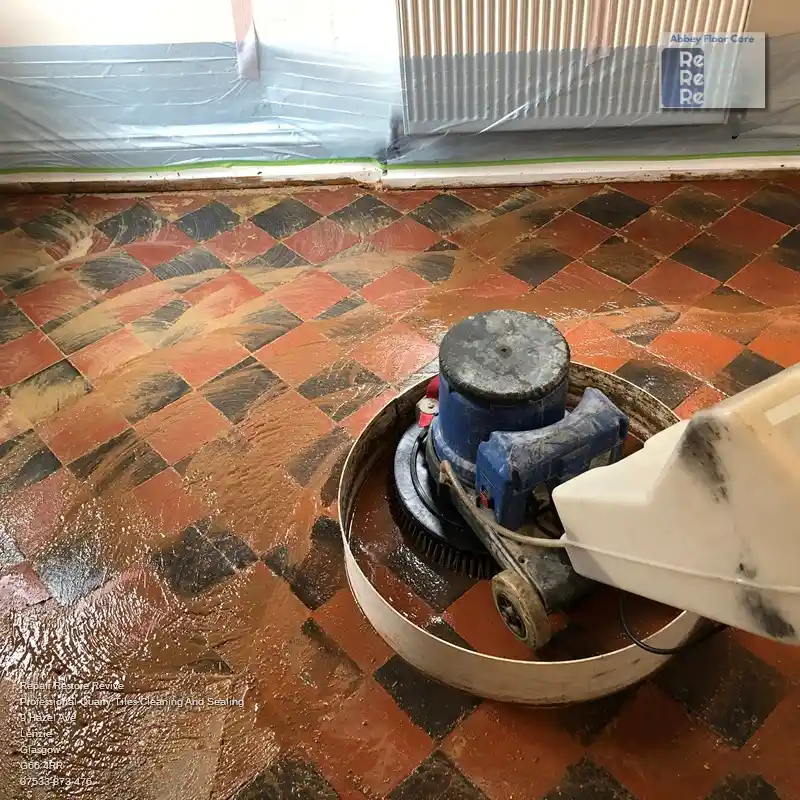 Deep Cleaning Quarry Tiles