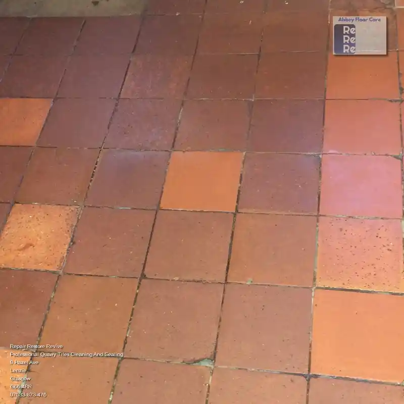 enjoy a beautiful quarry tile floor