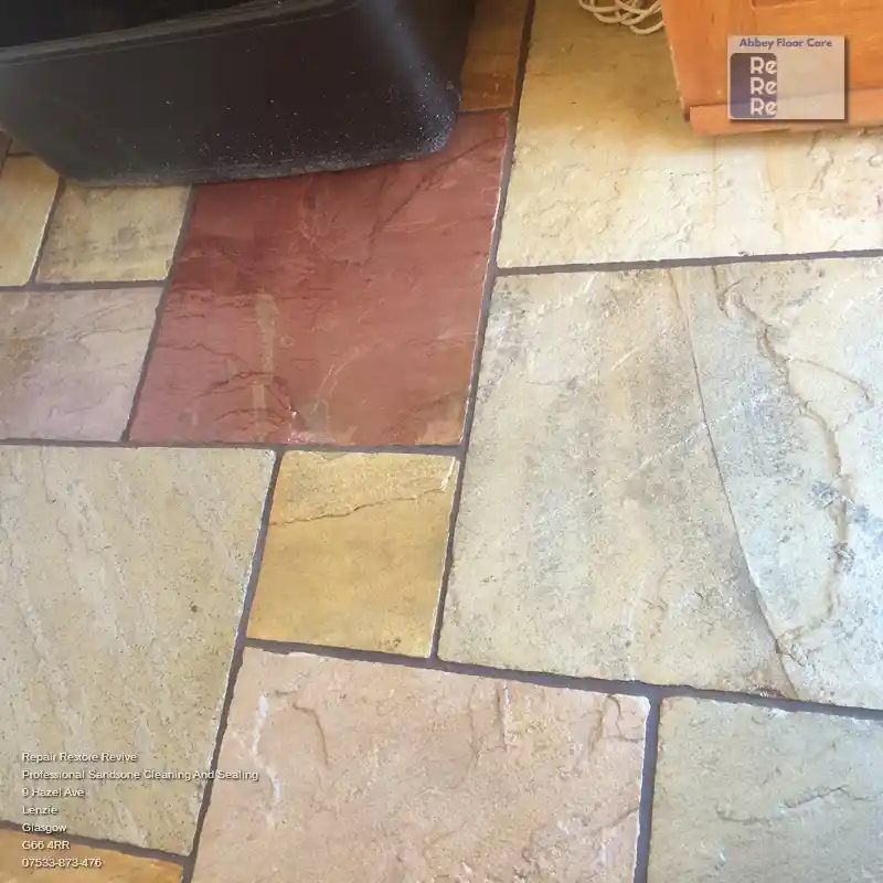 Cleaned And Sealed Sandstone