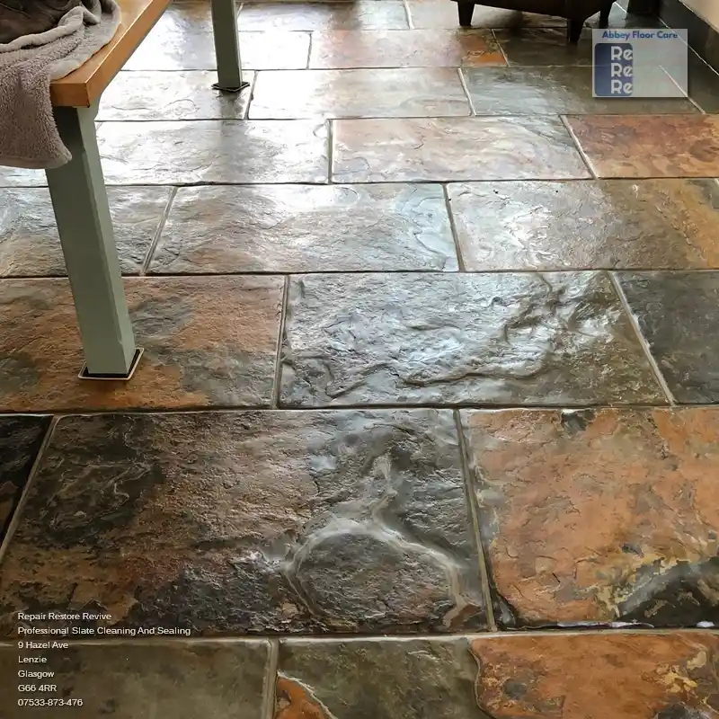 Cleaned And Sealed Slate